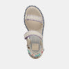 Dolce Vita Debra Ivory Multi platform sandals