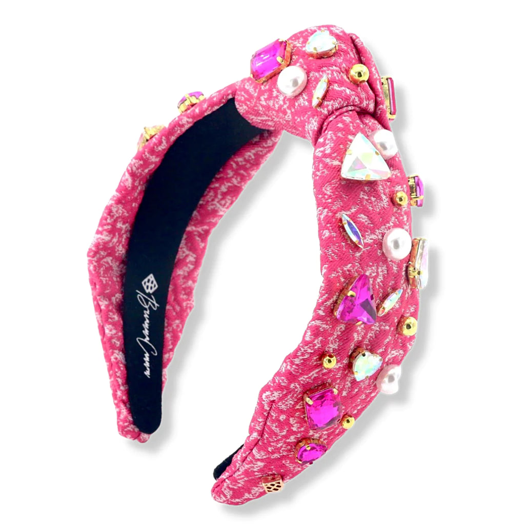 designer pink headband