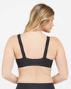 spanx lined bra black