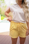 comfy cute terry knit shorts