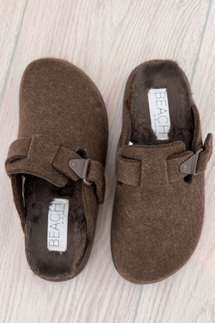 matisse portland potato shoes slides coffee brown