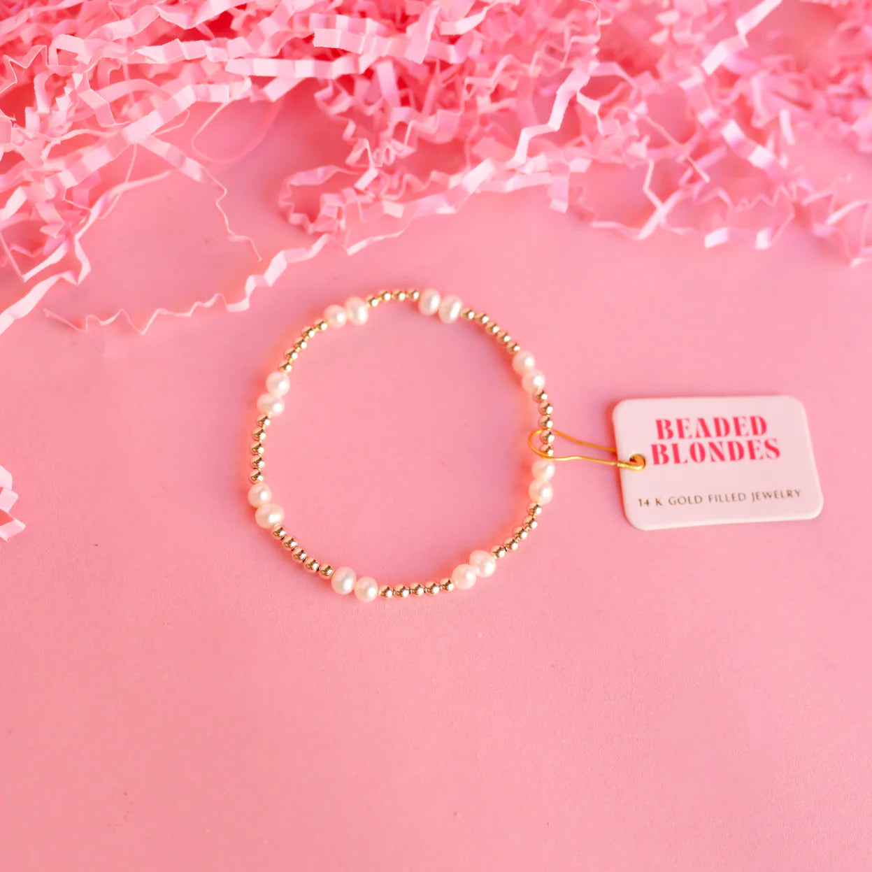 Coastal pearl bracelet