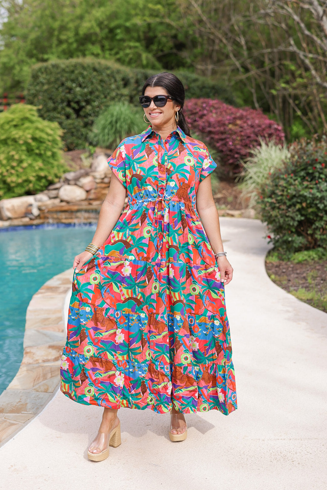 Coral Multicolor Maxi Gianna Dress | Purple Door | Briton Court Purple Door Boutique Coral Multicolor Maxi Gianna Dress | Purple Door | Briton Court Purple Door Boutique