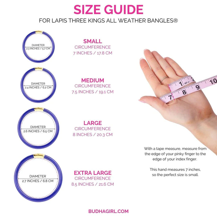 BuDha Girl lapis blue three kings bracelets