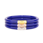 BuDha Girl lapis blue three kings bracelets