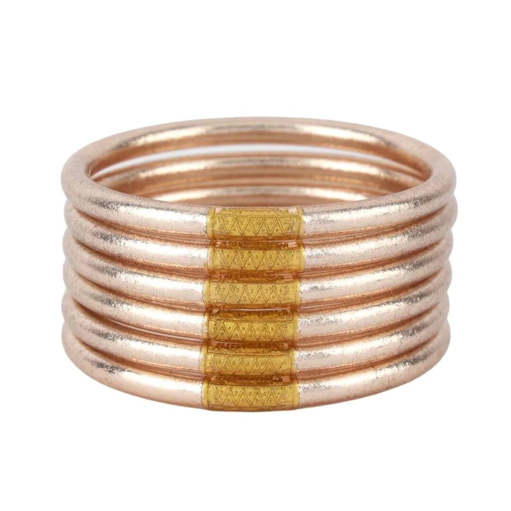 BudhaGirl Champagne All weather bangle bracelets