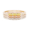BudhaGirl three queens bangle bracelets
