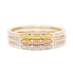 BudhaGirl three queens bangle bracelets