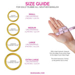 budha girl tzubbie gold bangle bracelet