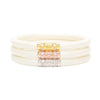 Budhagirl Ivory Three Kings Bangle bracelets