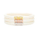Budhagirl Ivory Three Kings Bangle bracelets