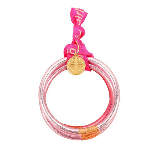 Budhagirl Carousel Pink bangle bracelets