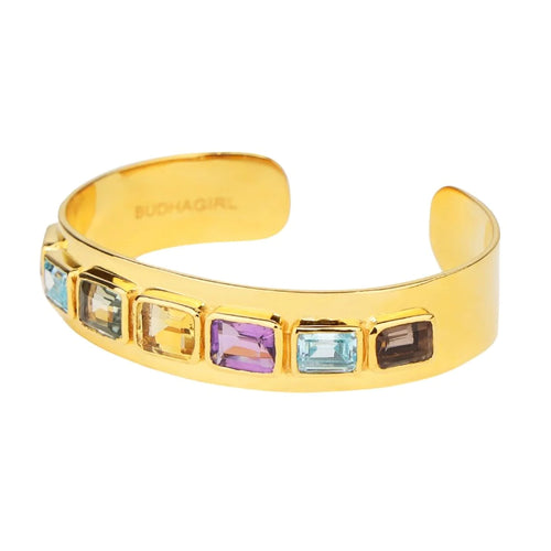 Budhagirl devon gold cuff bracelet