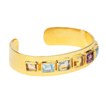 Budhagirl devon gold cuff bracelet