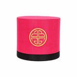 BudhaGirl Pink Silk Canister Box