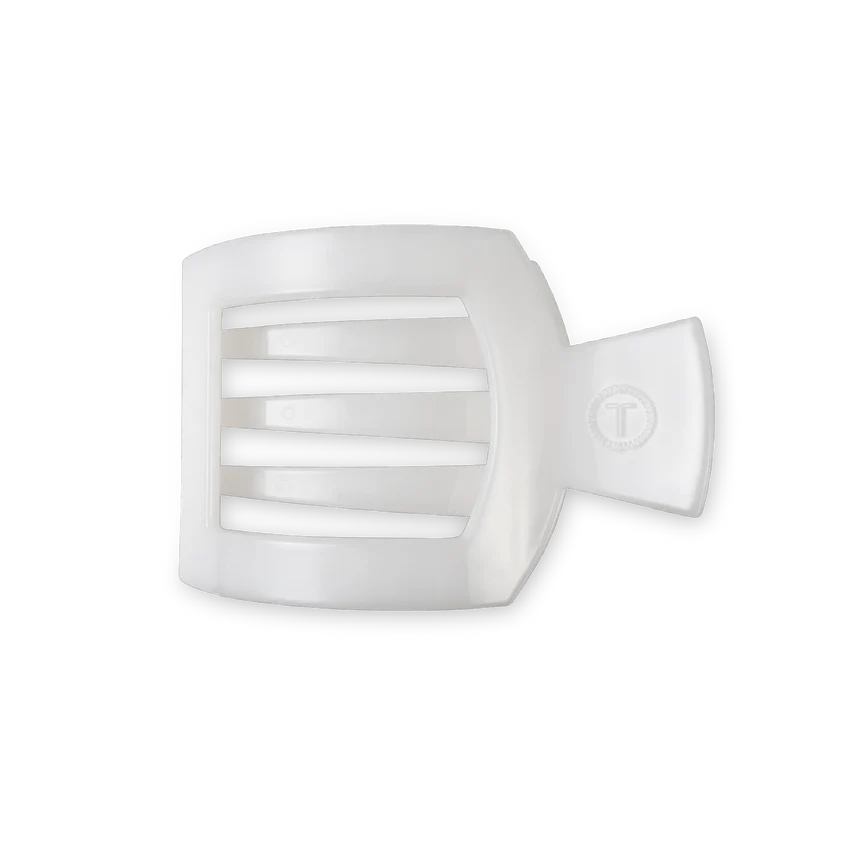 teleties flat square hair claw clips