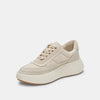 Dolce Vita Ivory Dolen nylon sneakers