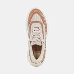 dolce vita dolen multi brown knit sneakers