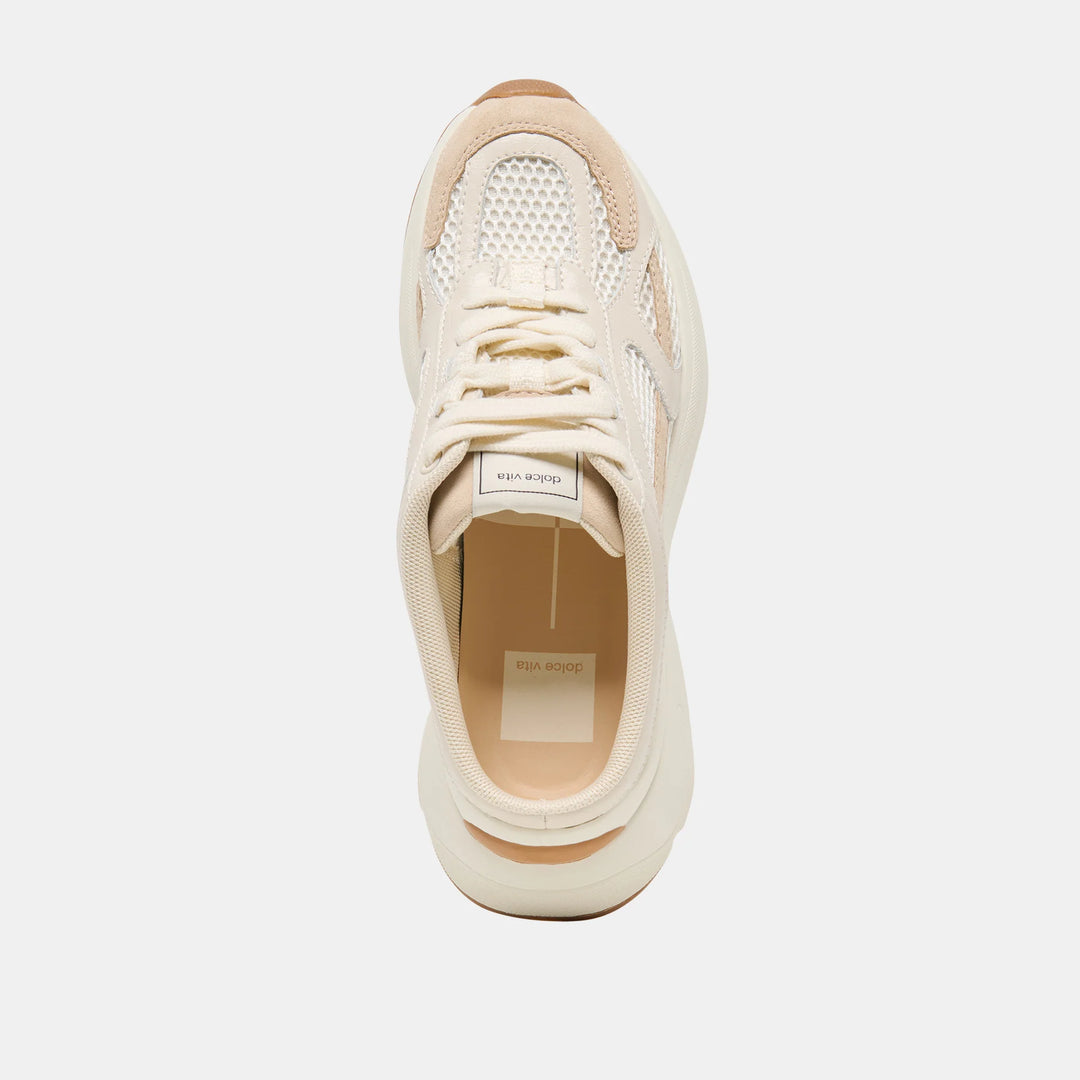 Dolce Vita tennis beige and ivory shoes