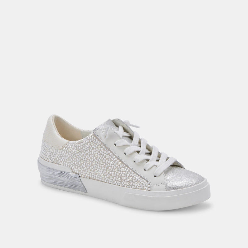 Dolce Vita Zina Vanilla pearl sneakers