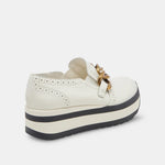 Dolce Vita Jhenee White Leather Sneaker