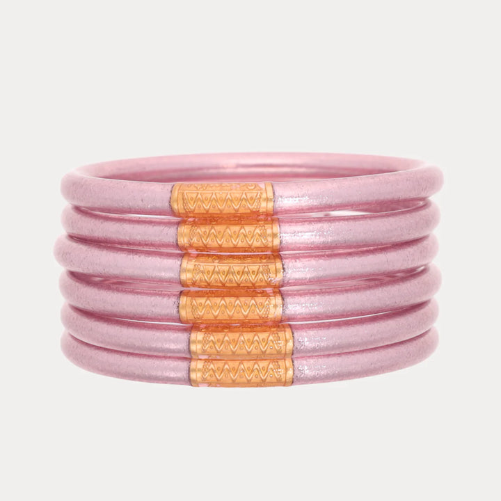 BudhaGirl ice rose pink all weather bangles