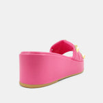 shu shop joplin pink studded sandals