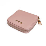 Wanderer small jewelry travel case in blush pink