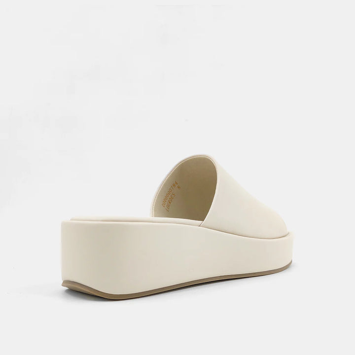 shu shop lourdes bone slide sandals