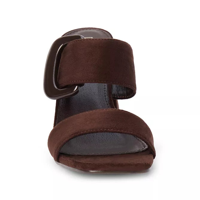 Women's Beach by Matisse suede double strap espresso sandals