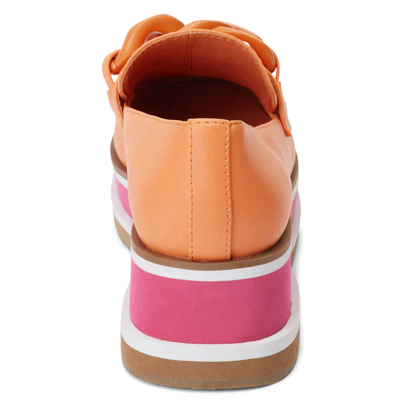 Matisse Madison orange sorbet loafer shoe