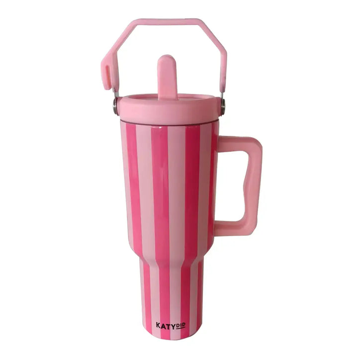 pink stripes tumbler 1
