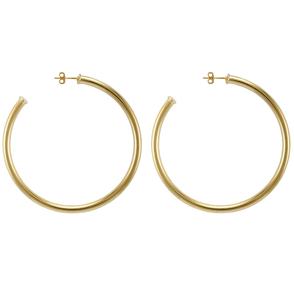sheila fajl hoop earrings