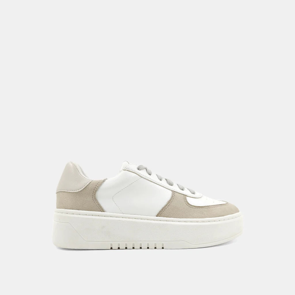 shu shop shirley white platform sneakers