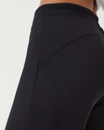 spanx air essentials black wide leg pants