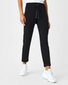 spanx air essentials tapered black pants