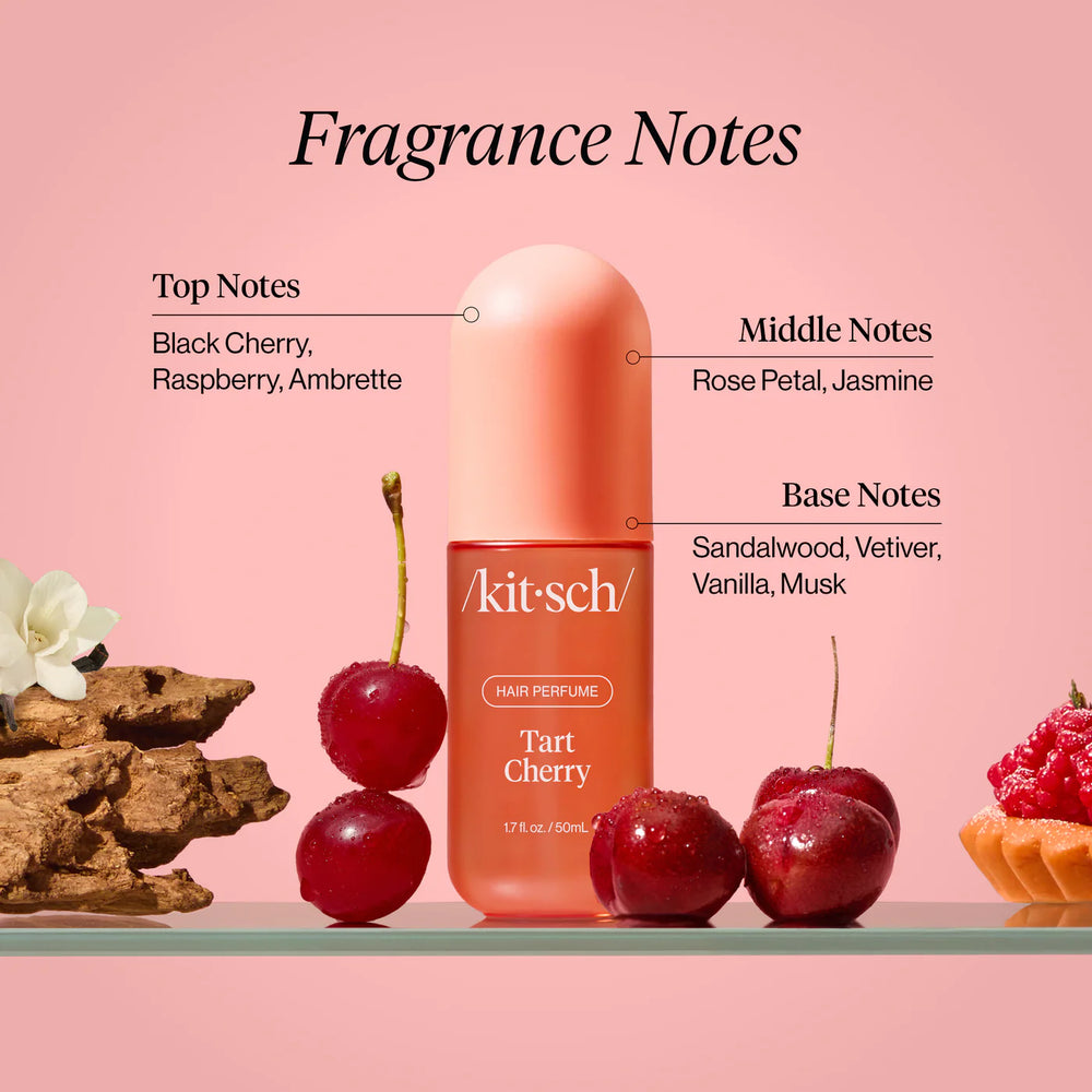 Kitsch Tart cherry hair perfume and list of ingrediants 