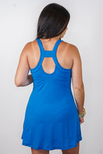 blue romper tennis dress skort 
