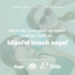 the darling effect beach pillow inflatable
