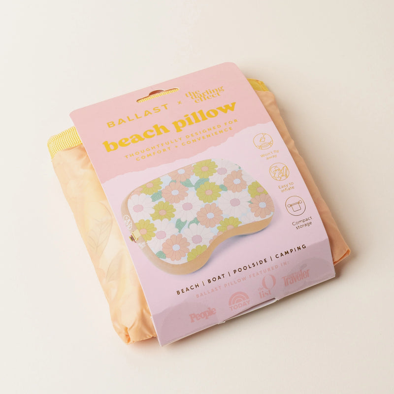 the darling effect beach pillow inflatable