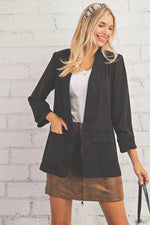 black blazer