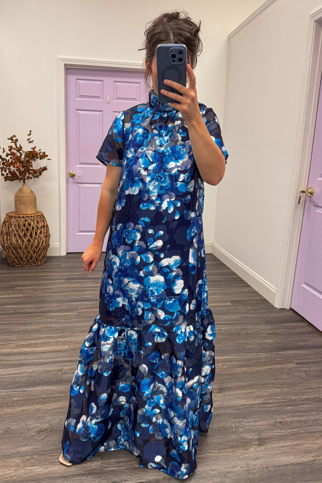 navy blue wedding guest dress