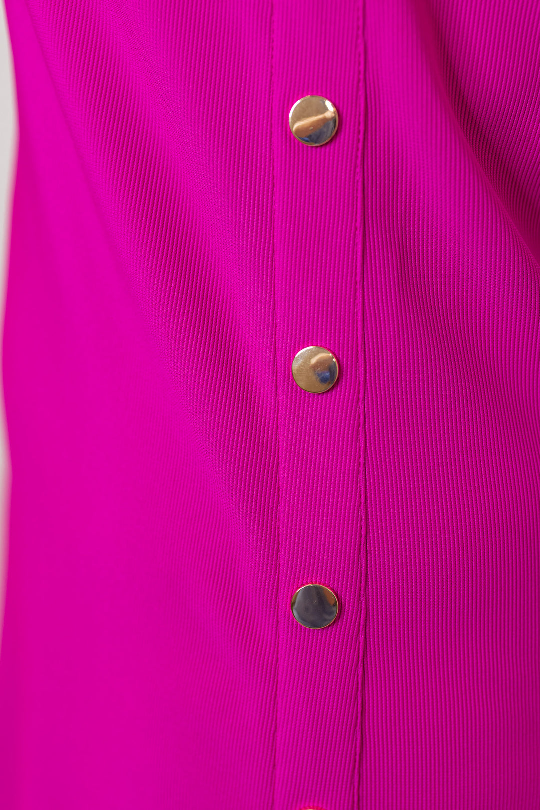 pink ribbed knit solid midi dress