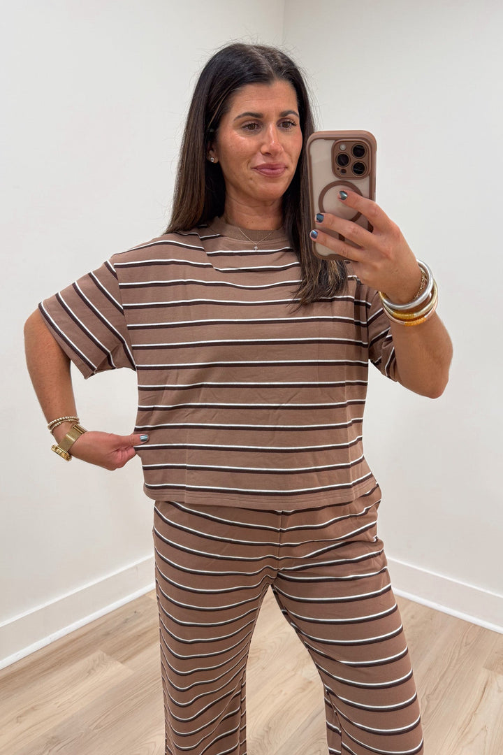 day and moon tan brown matching set width