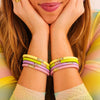 budhagirl bloom all weather bangle bracelets