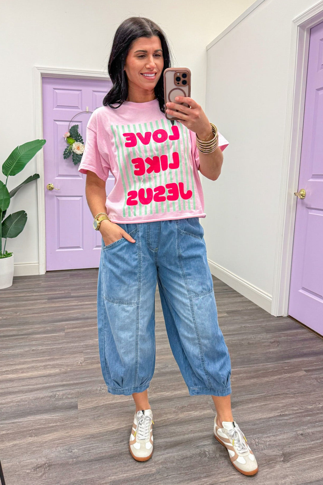 Carefree Vibes Blue Denim Pants
