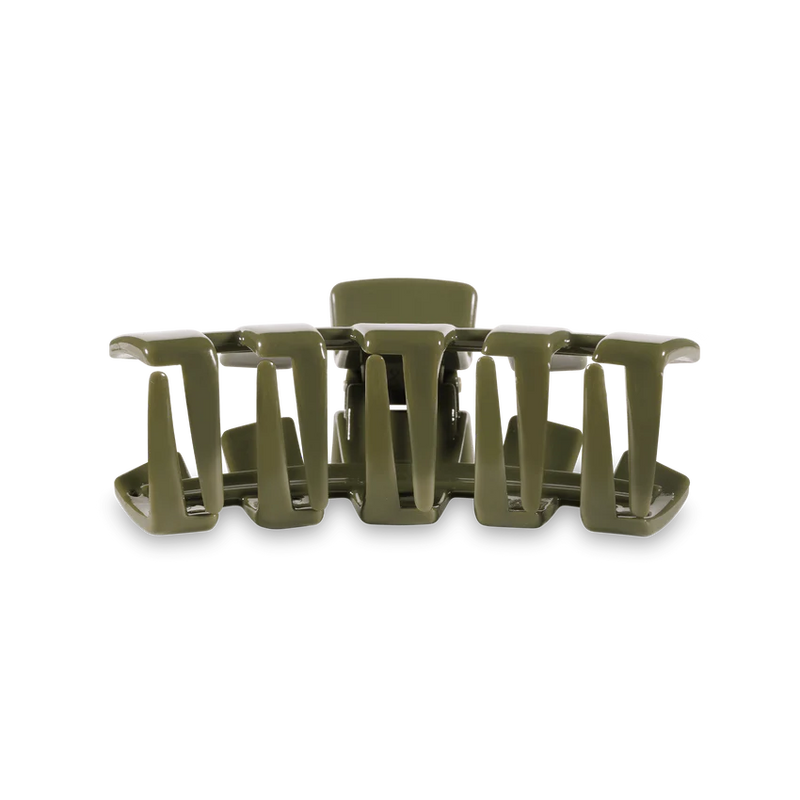 teleties olive hair claw clip