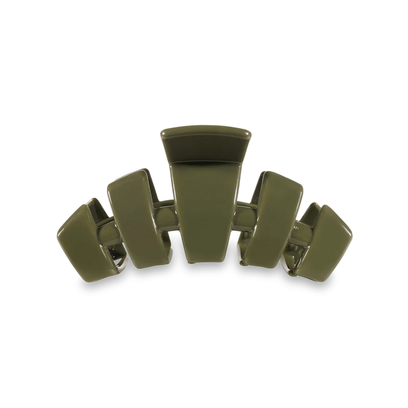 teleties olive hair claw clip