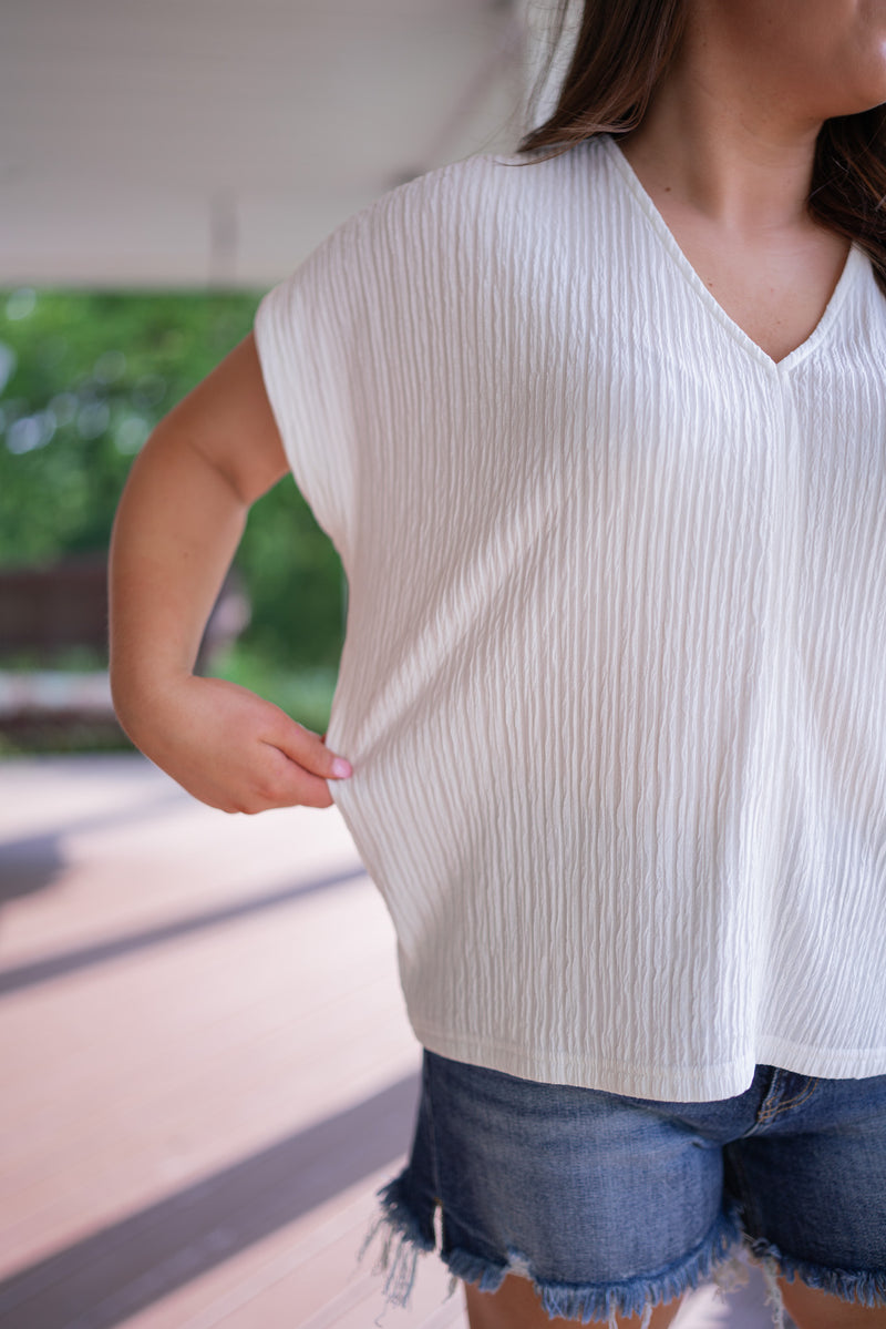 closet staple versatile white blouse