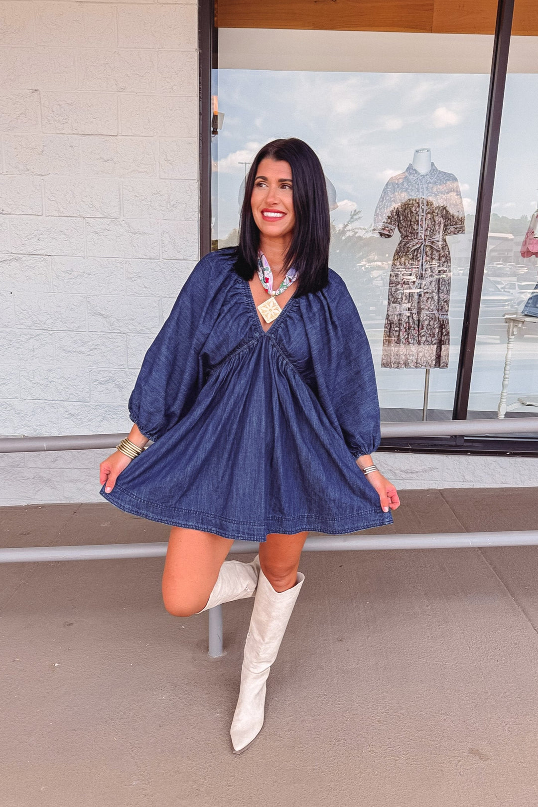 Denim Diva Dark Blue Dress Denim Diva Dark Blue Dress